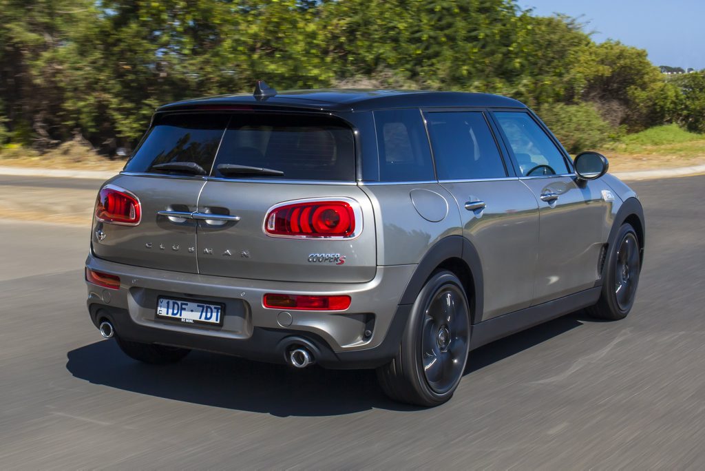The 2016 Mini Clubman. The 2016 Mini Clubman.